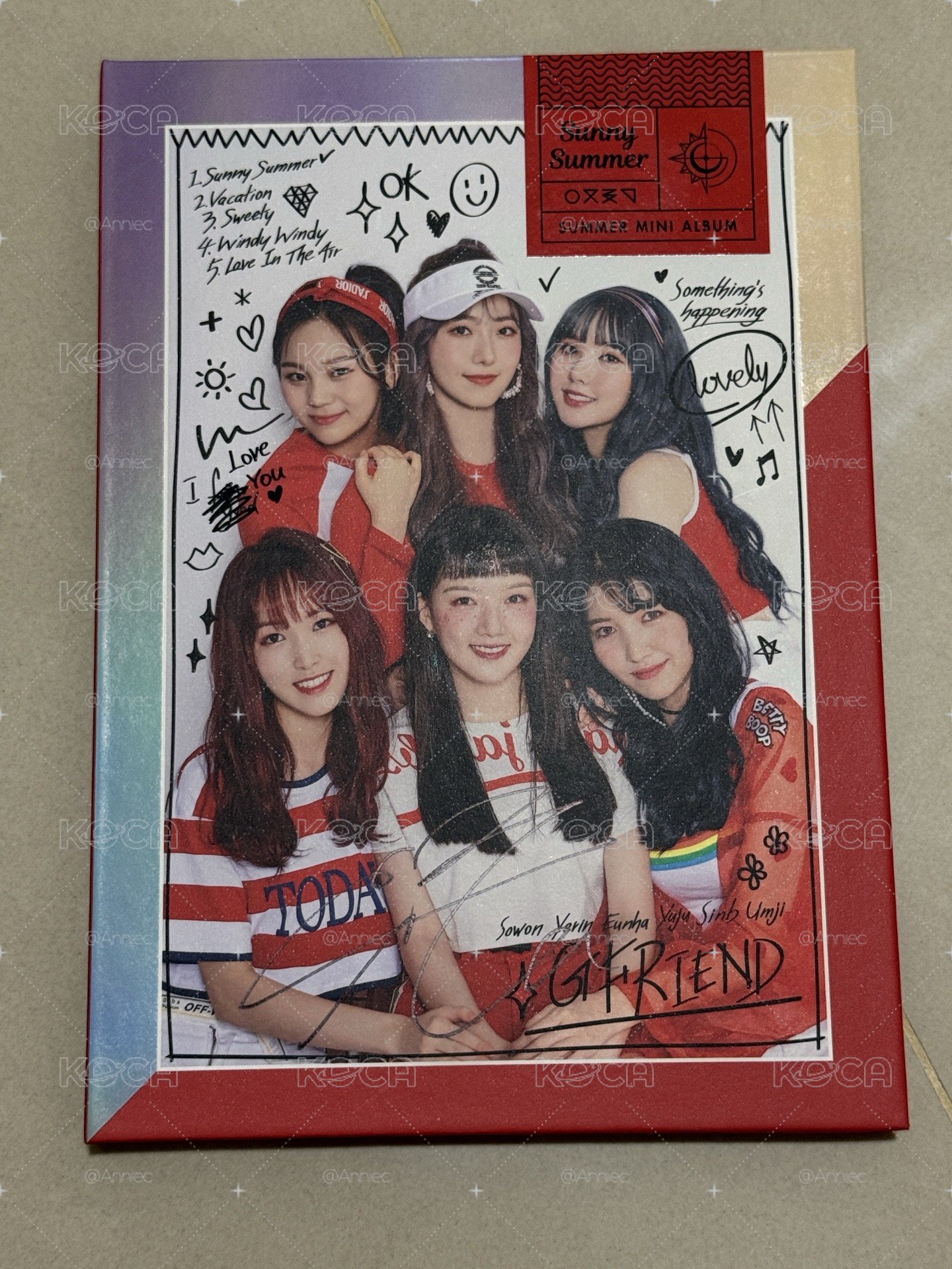 GFRIEND 夏日專 Yuju親簽