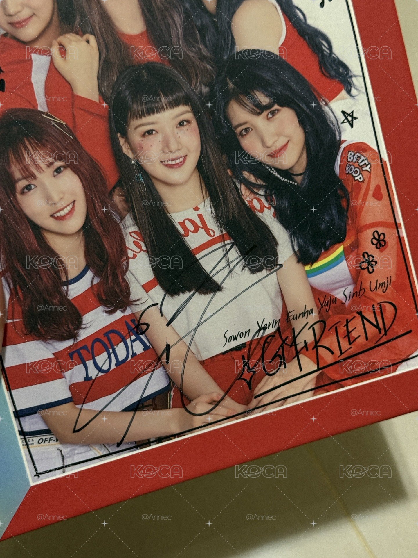 GFRIEND 親簽專