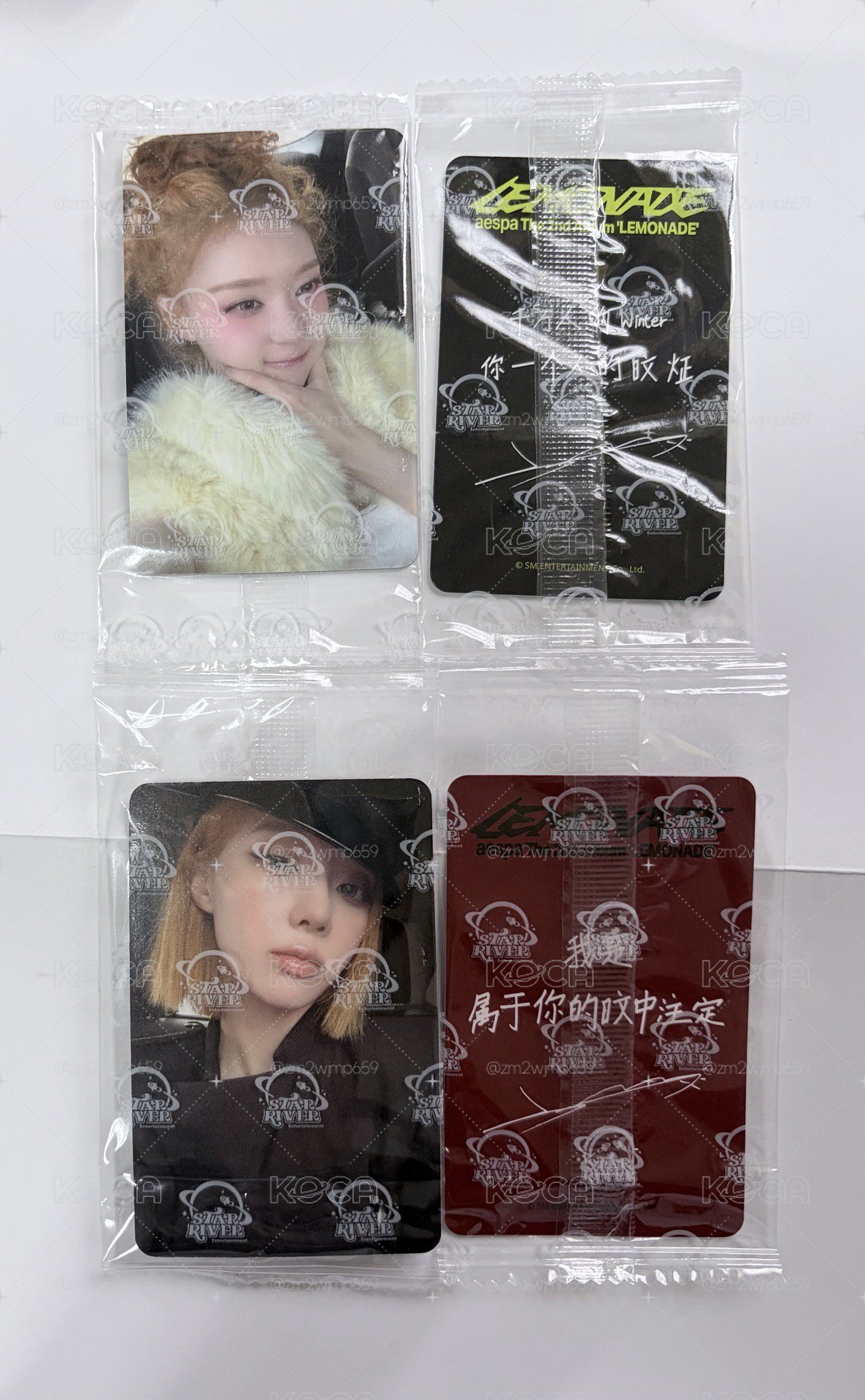 lemonade sr預售特典AB冬 中背