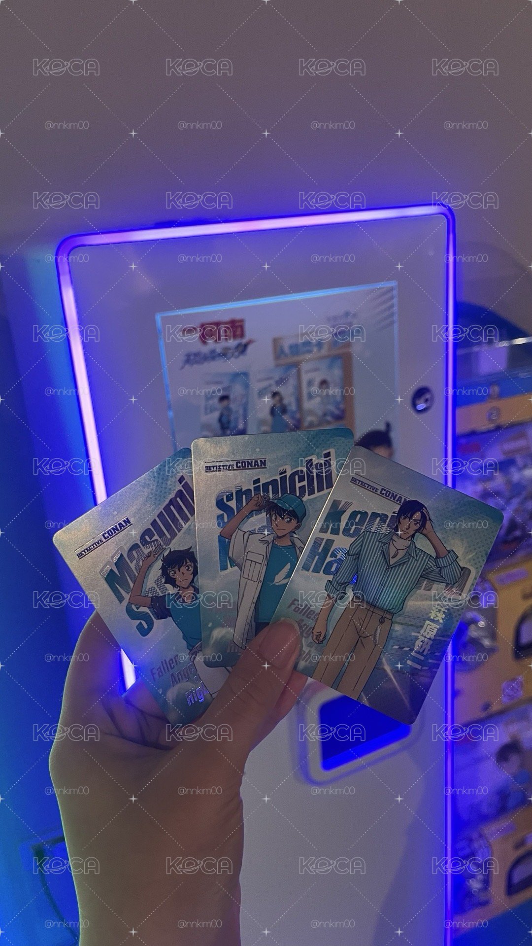 抽卡機閃卡 工藤新一世良真純