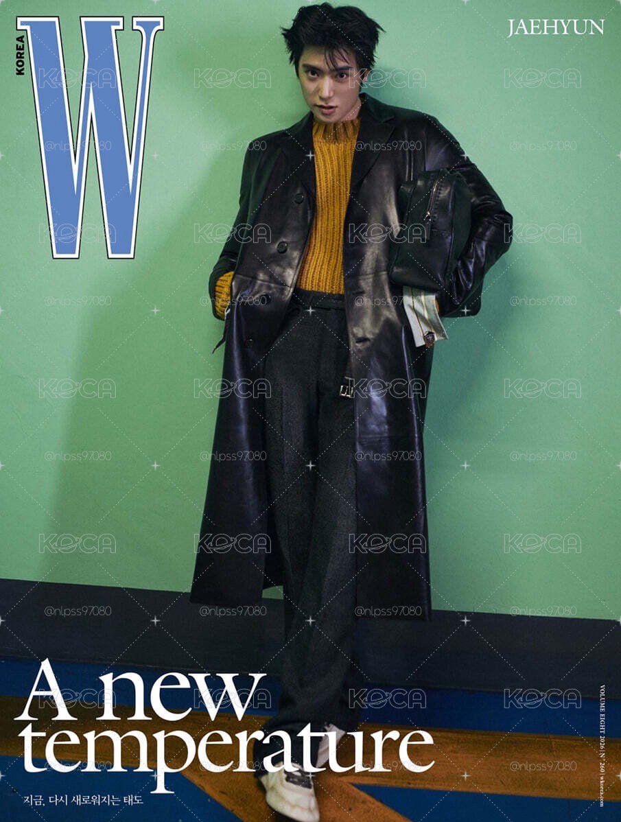 鄭在玹 WKOREA 8月雜誌 預購