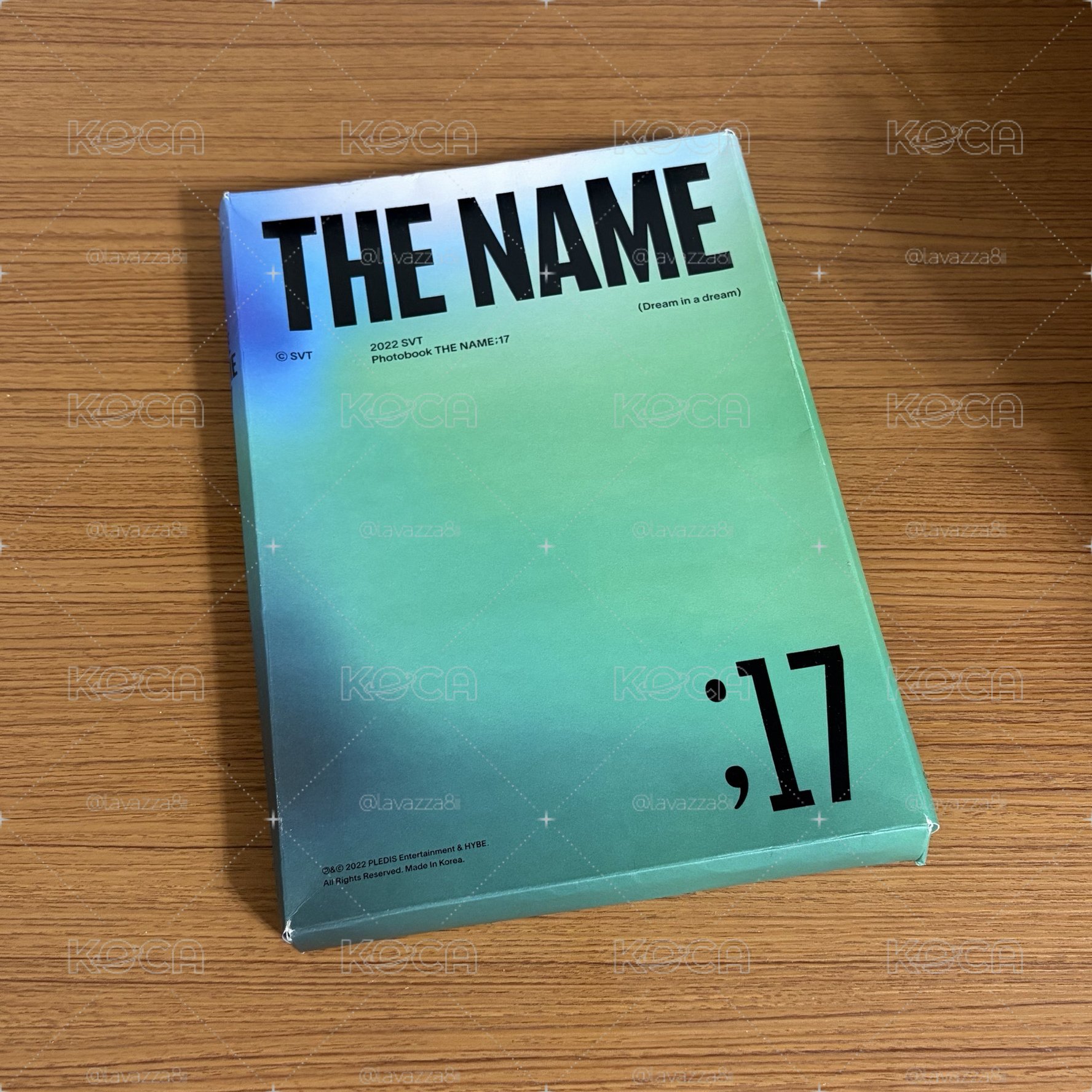 SEVENTEEN THE NAME 黑版