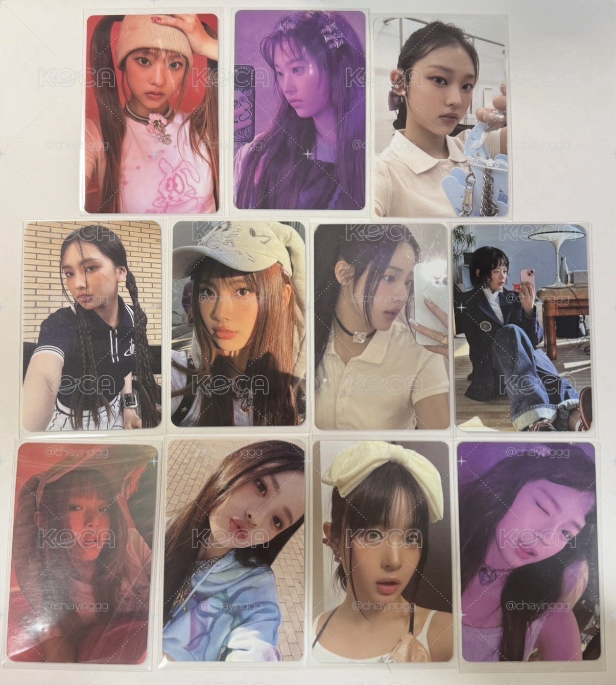 newjeans小卡 整圖不拆200