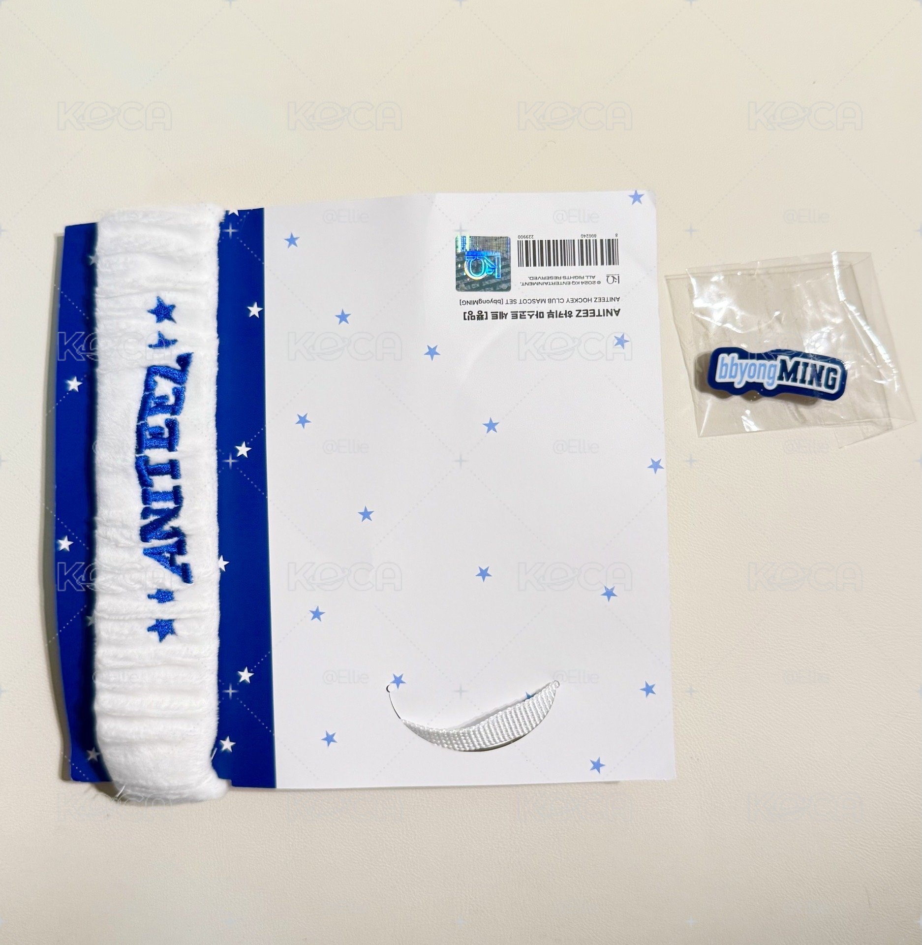 ANITEEZ IN ICE CITY 娃衣 HOCKEY CLUB MASCOT SET-琦琦（適用於蹦旼大娃）