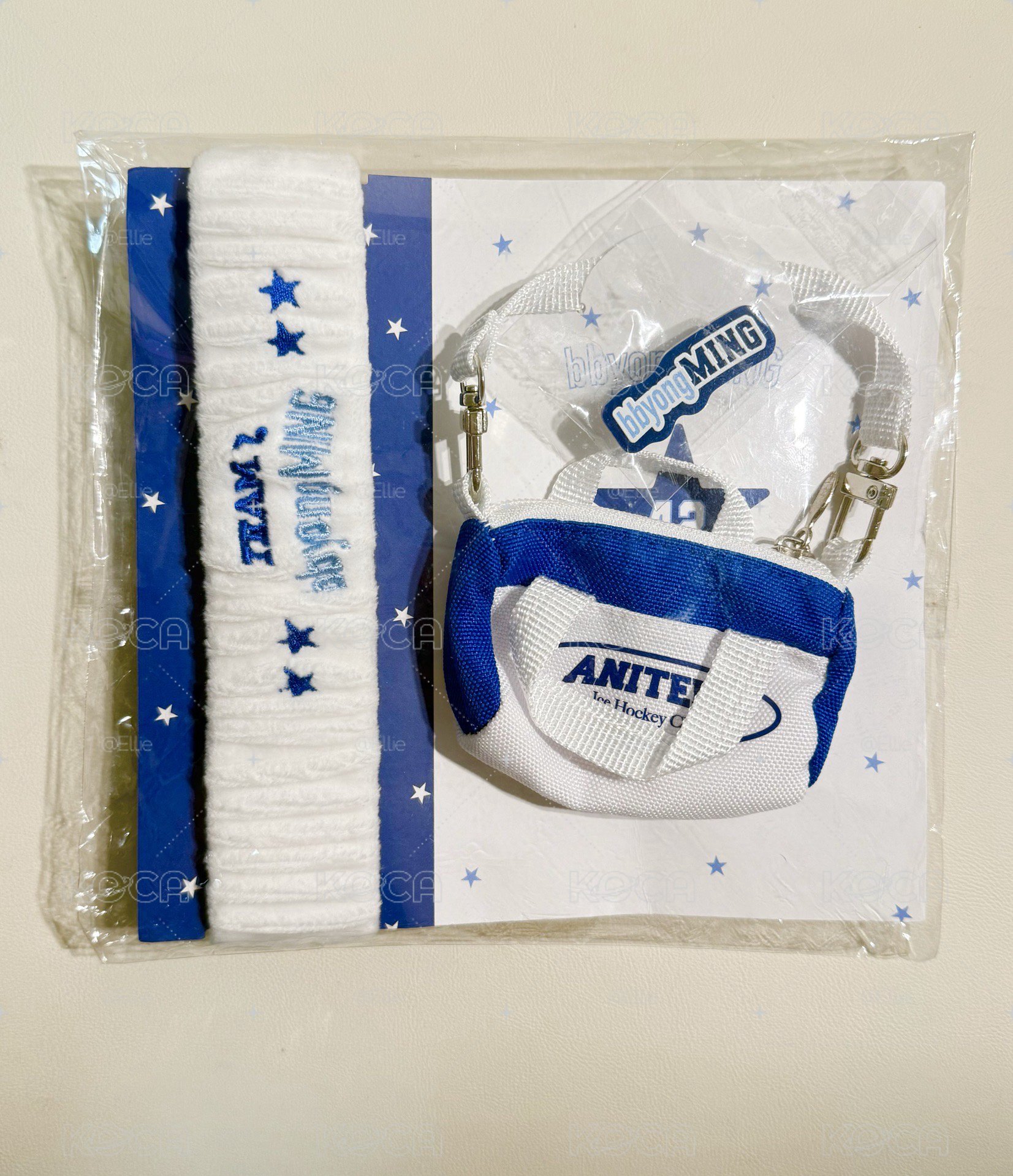 ANITEEZ IN ICE CITY 娃衣 HOCKEY CLUB MASCOT SET-琦琦（適用於蹦旼大娃）