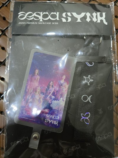 現貨速出 aespa JAPAN PREMIUM SHOWCASE 2022 〜SYNK〜 團體款手機掛片