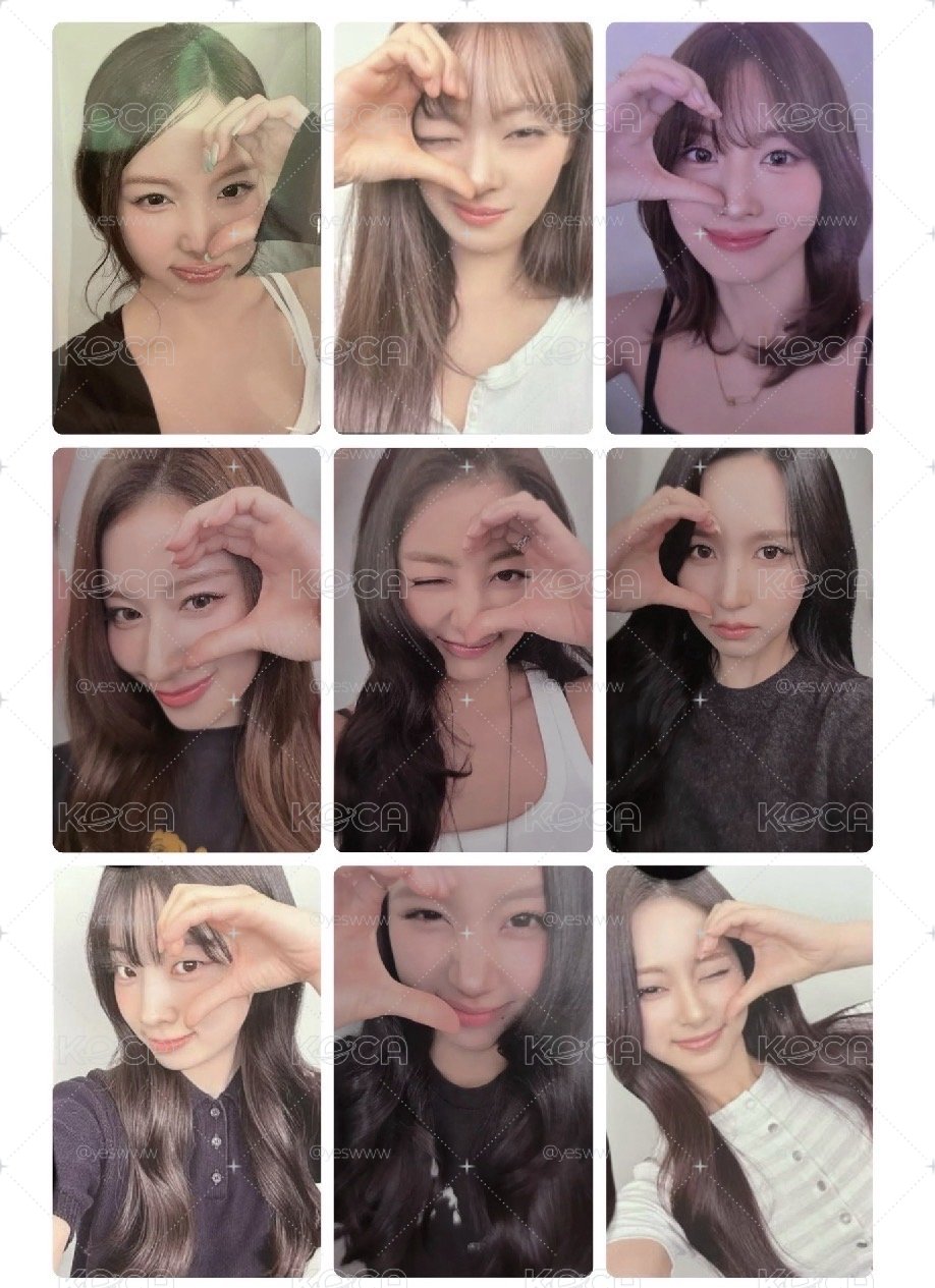 Twice 韓國入場卡一套