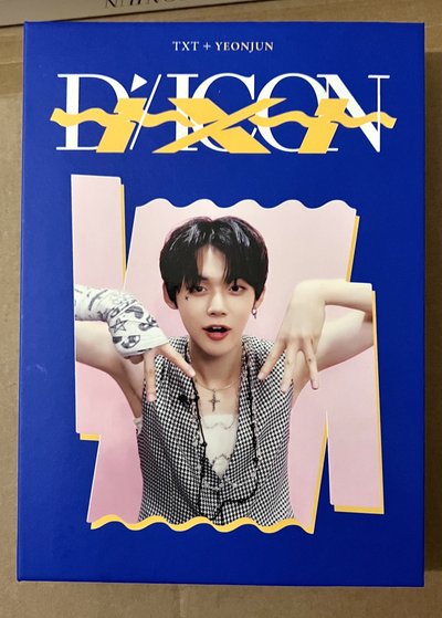 TXT DICON 寫真 然竣封面 含卡冊
