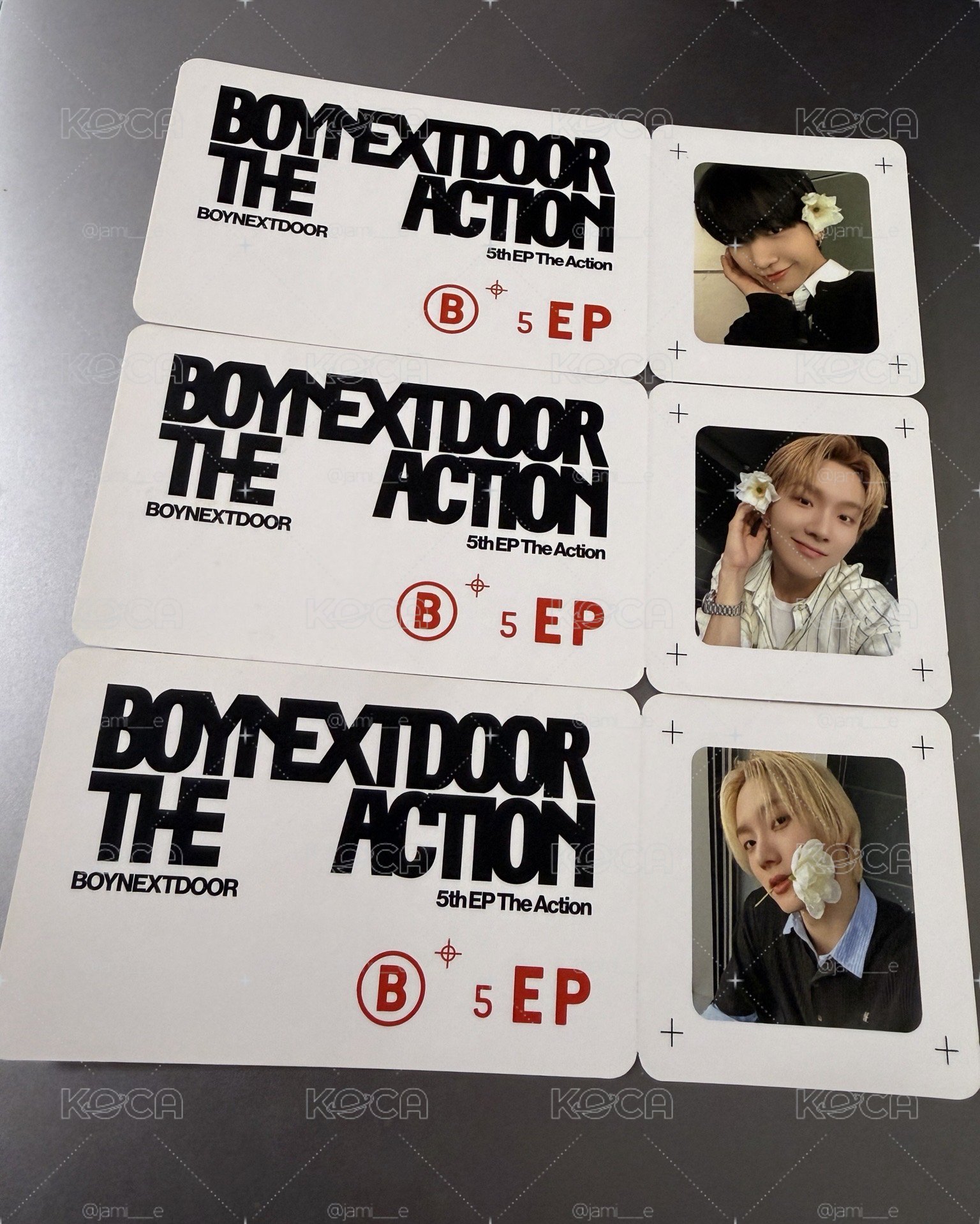 BND_The Action wvs特典票卡三張+2026年曆 杯墊一組
