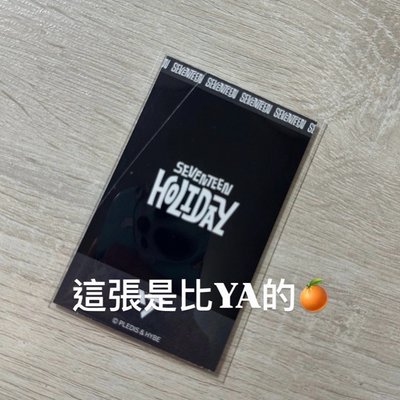 SEVENTEEN 2025日本FM [HOLIDAY] 拍立得小卡 勝寛