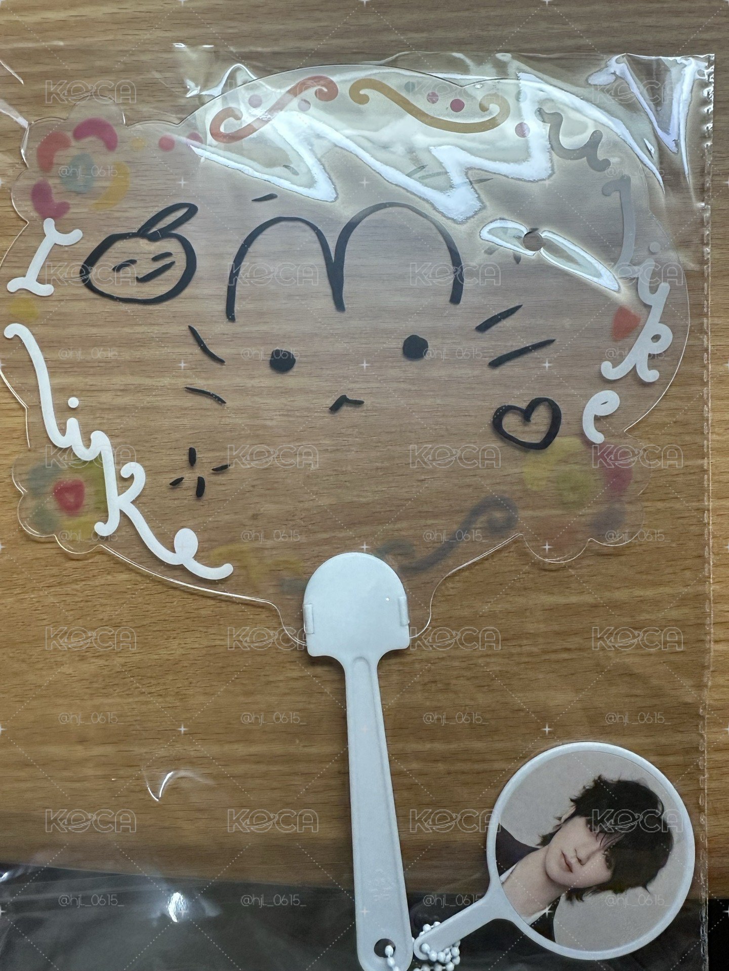 賀六週年扇子