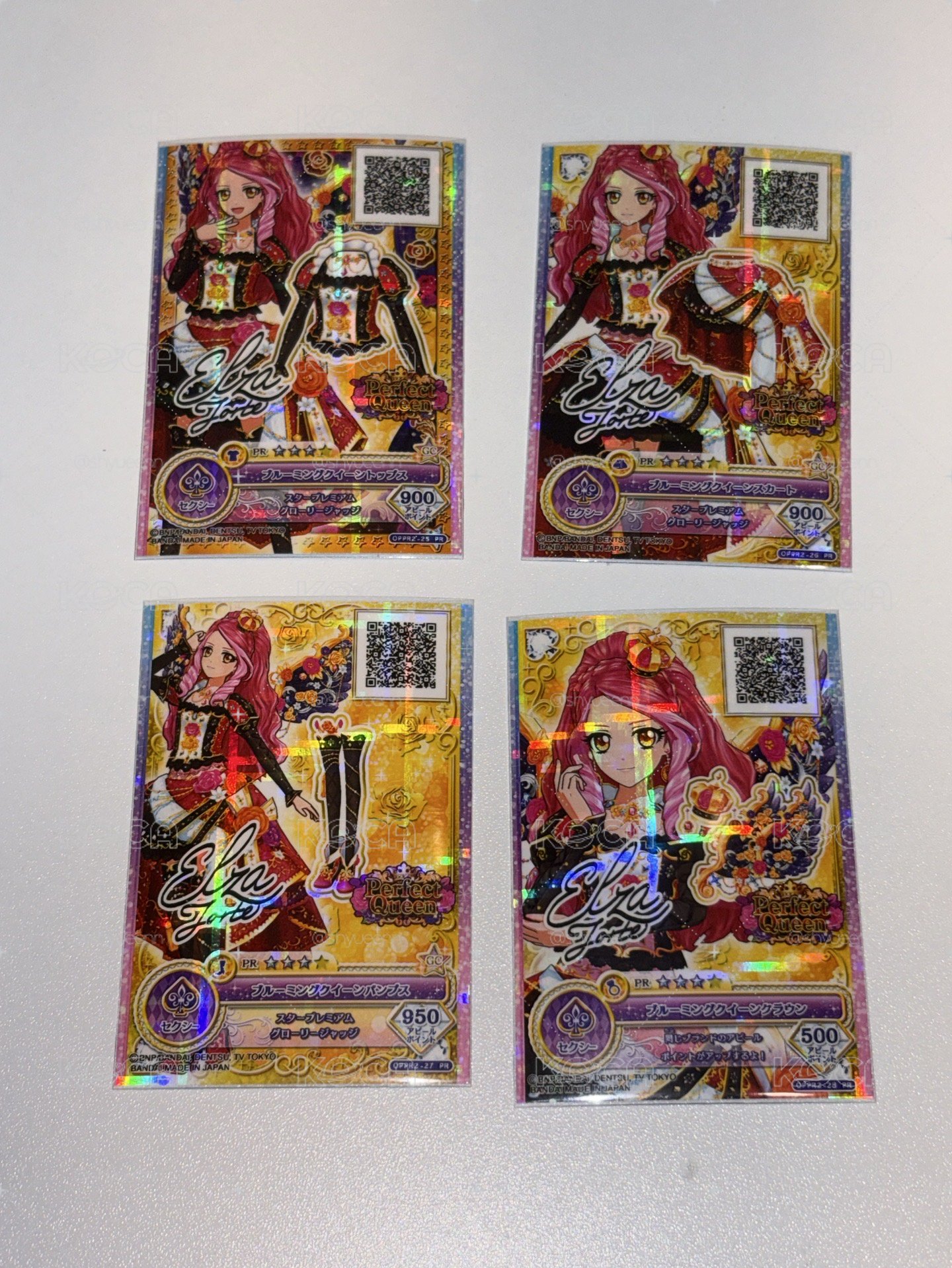 アイカツ stars 艾爾莎星之翼帶簽名一套