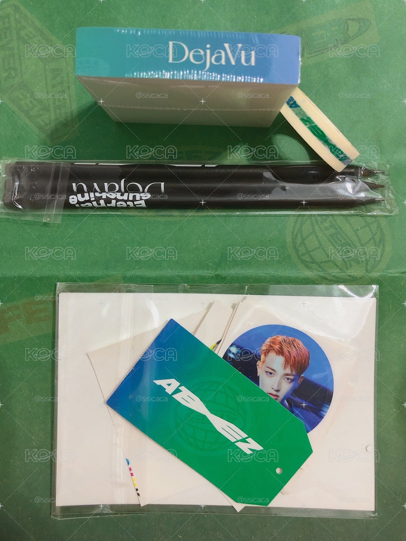 ATEEZ Fever pt.3 筆 (文具組）打歌公放kit