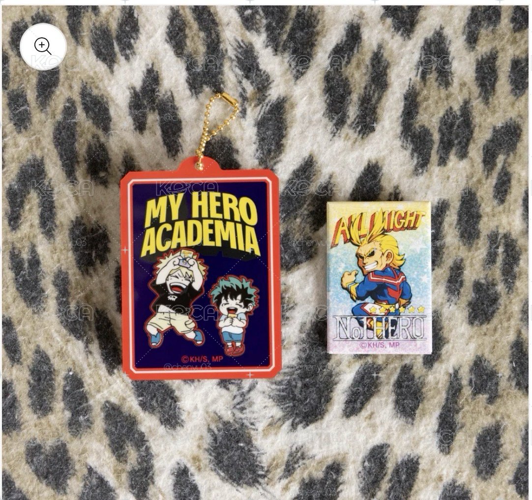 我的英雄學院 airtwokyo allmight 吊飾加徽章