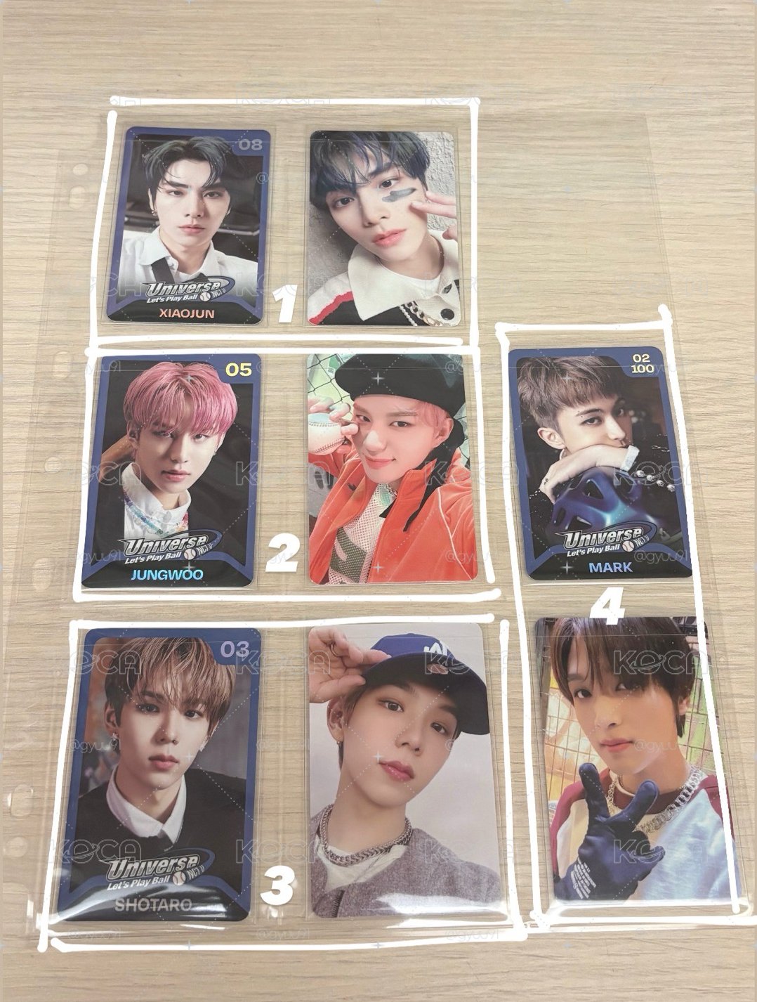 NCT 2021 玩球 隨機卡