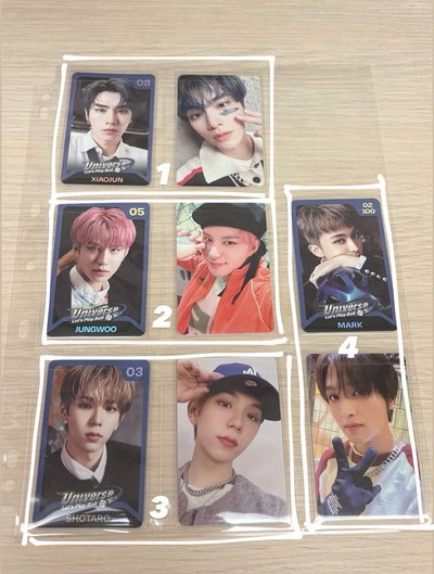 NCT 2021 玩球 隨機卡