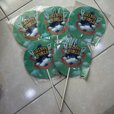 SHINee World II 二巡台灣場 扇子