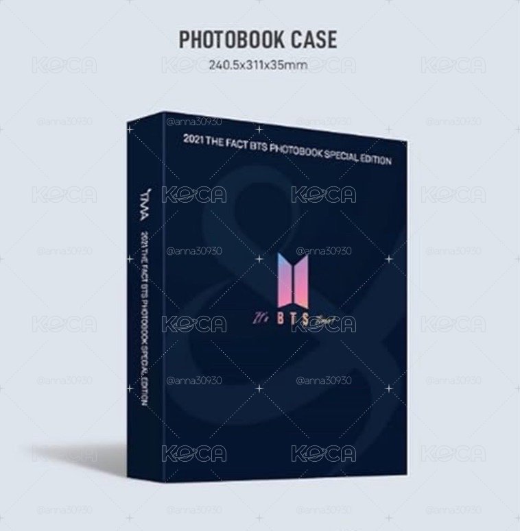 BTS《2021 The Fact BTS Photo Book Special Edition》寫真書