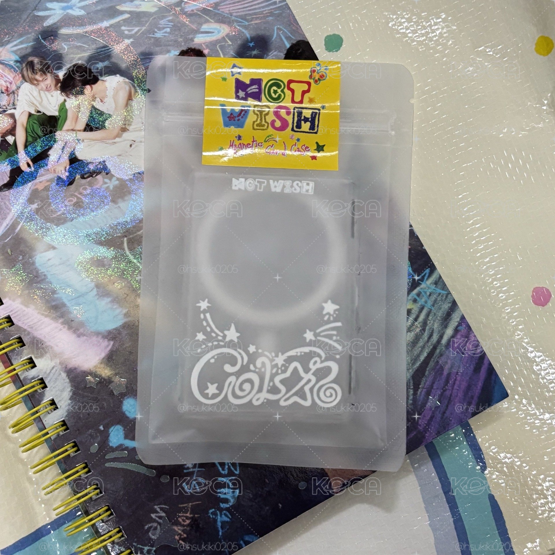 NCT wish Color快閃 手機磁吸卡套 全新未拆