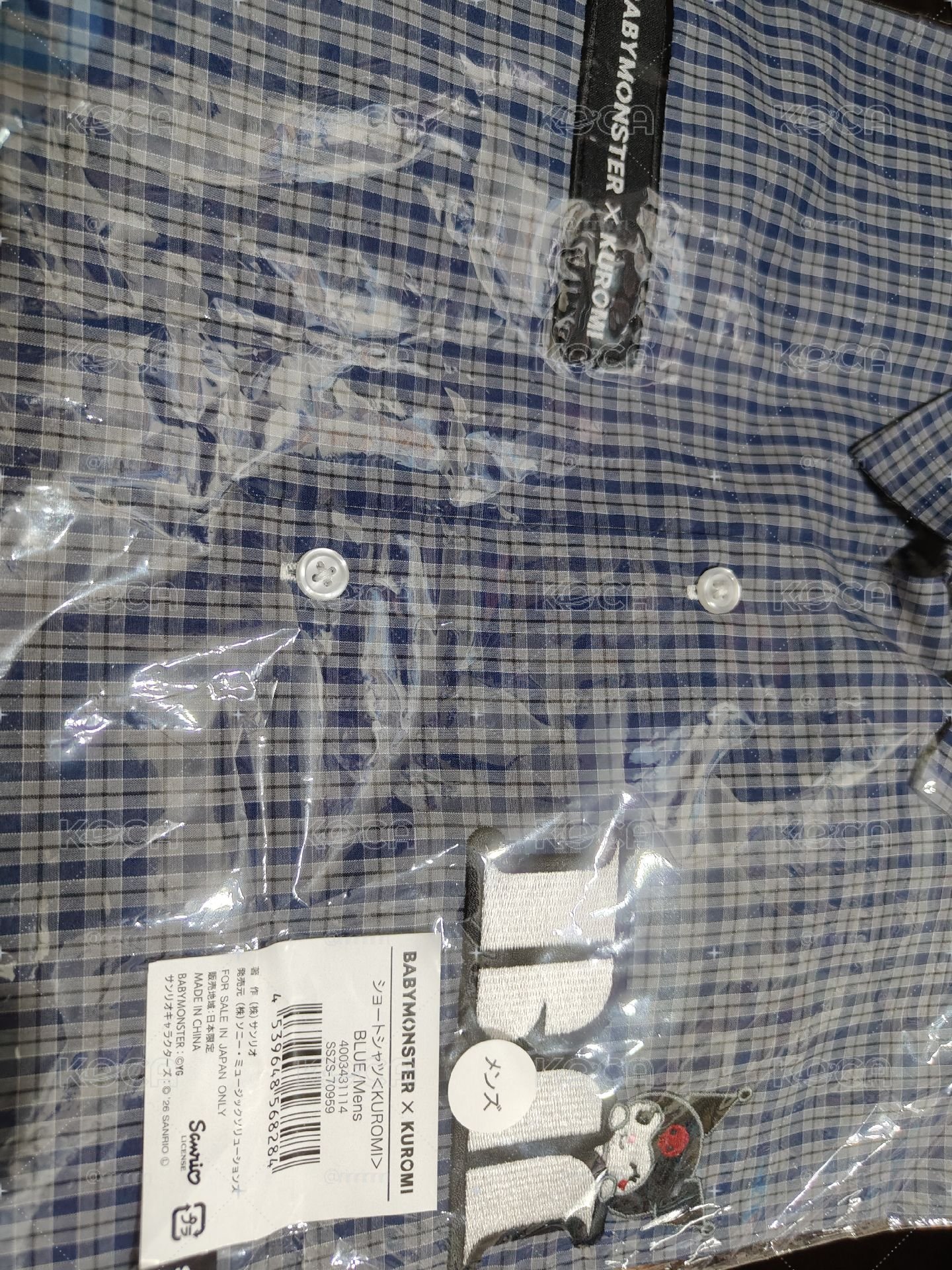 現貨 酷洛米襯衫 男款