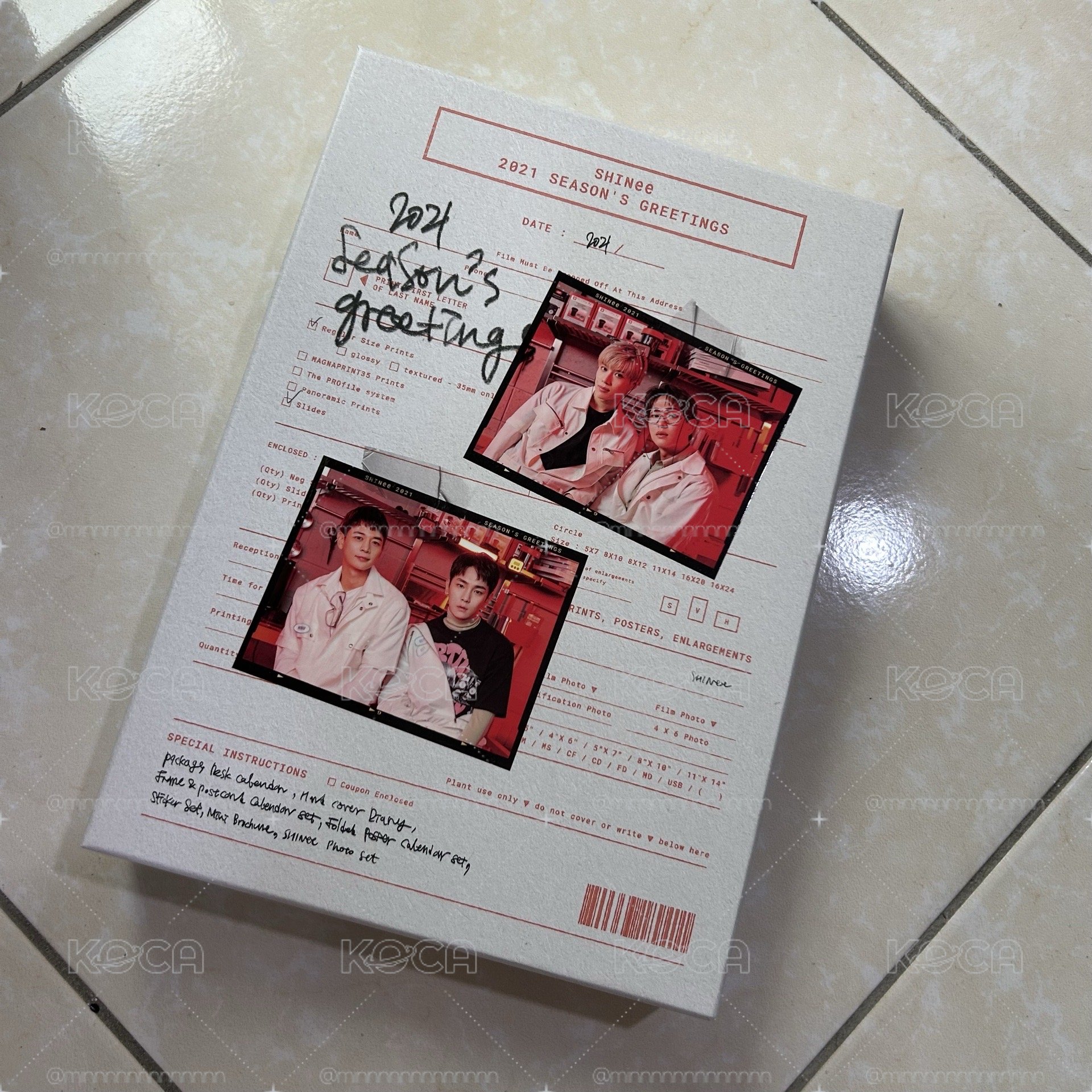 SHINee 2021 SEASON’S GREETINGS