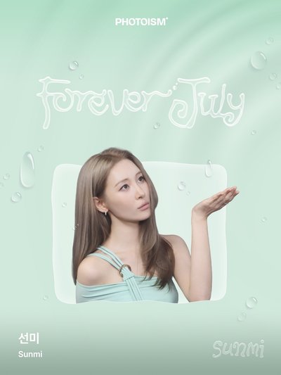 SUNMI Forever July X photoism 人生四格卡 貼紙 代印