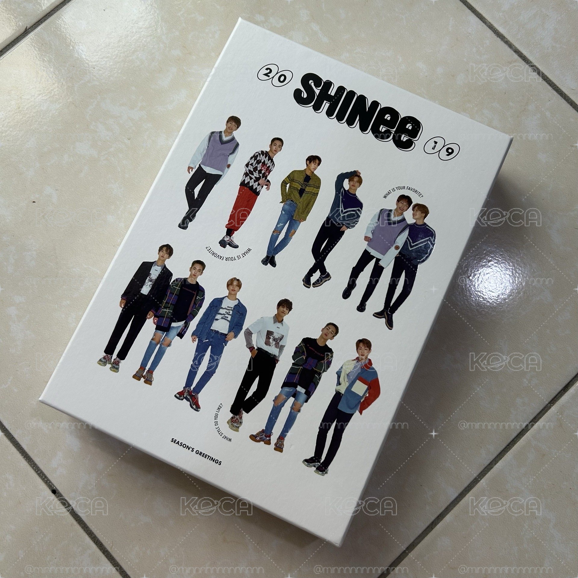 SHINee 2019 SEASON’S GREETINGS 附特典