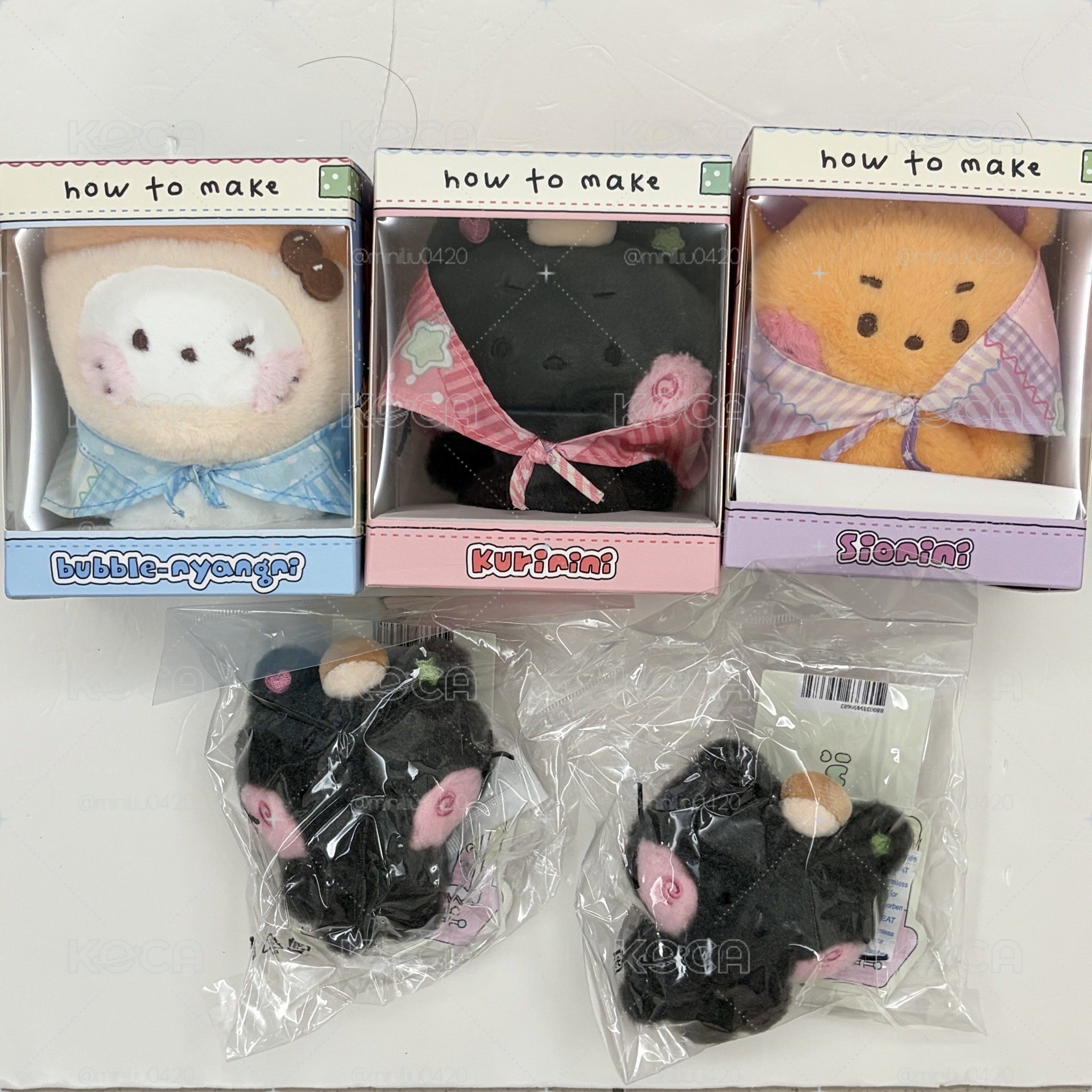 wishnini 現貨 頭巾娃 磁吸娃