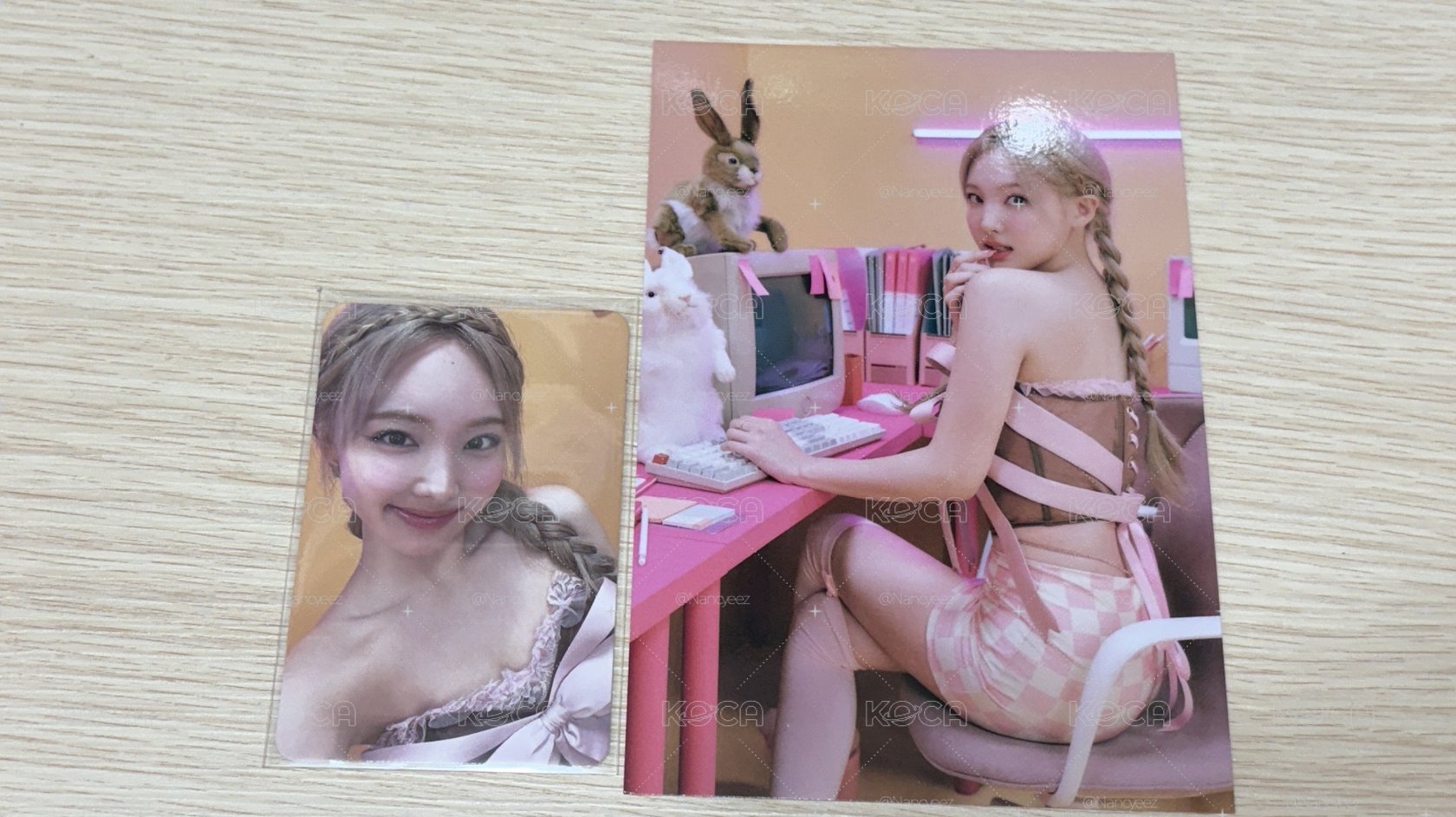 娜璉同妝造 專卡+明信片