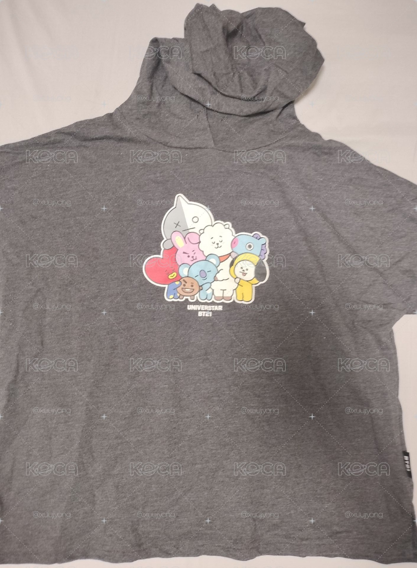 OB嚴選BT21聯名 連帽短T