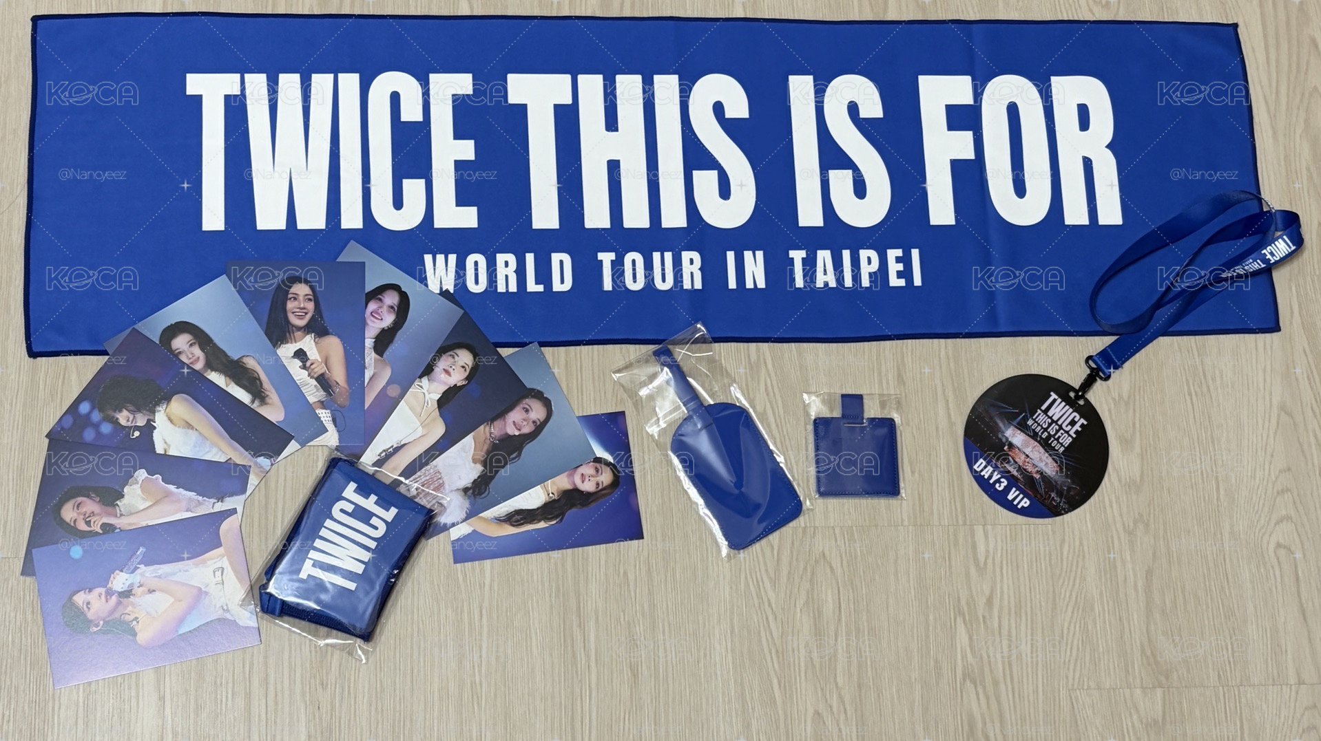 TWICE六巡台北場VIP禮包