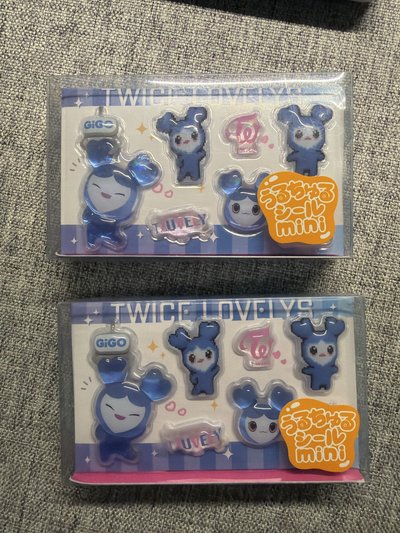 子瑜 Gigo水晶立體貼紙 現貨