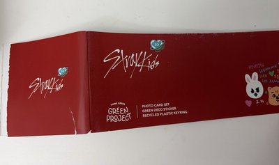 stray kids green project木盒組