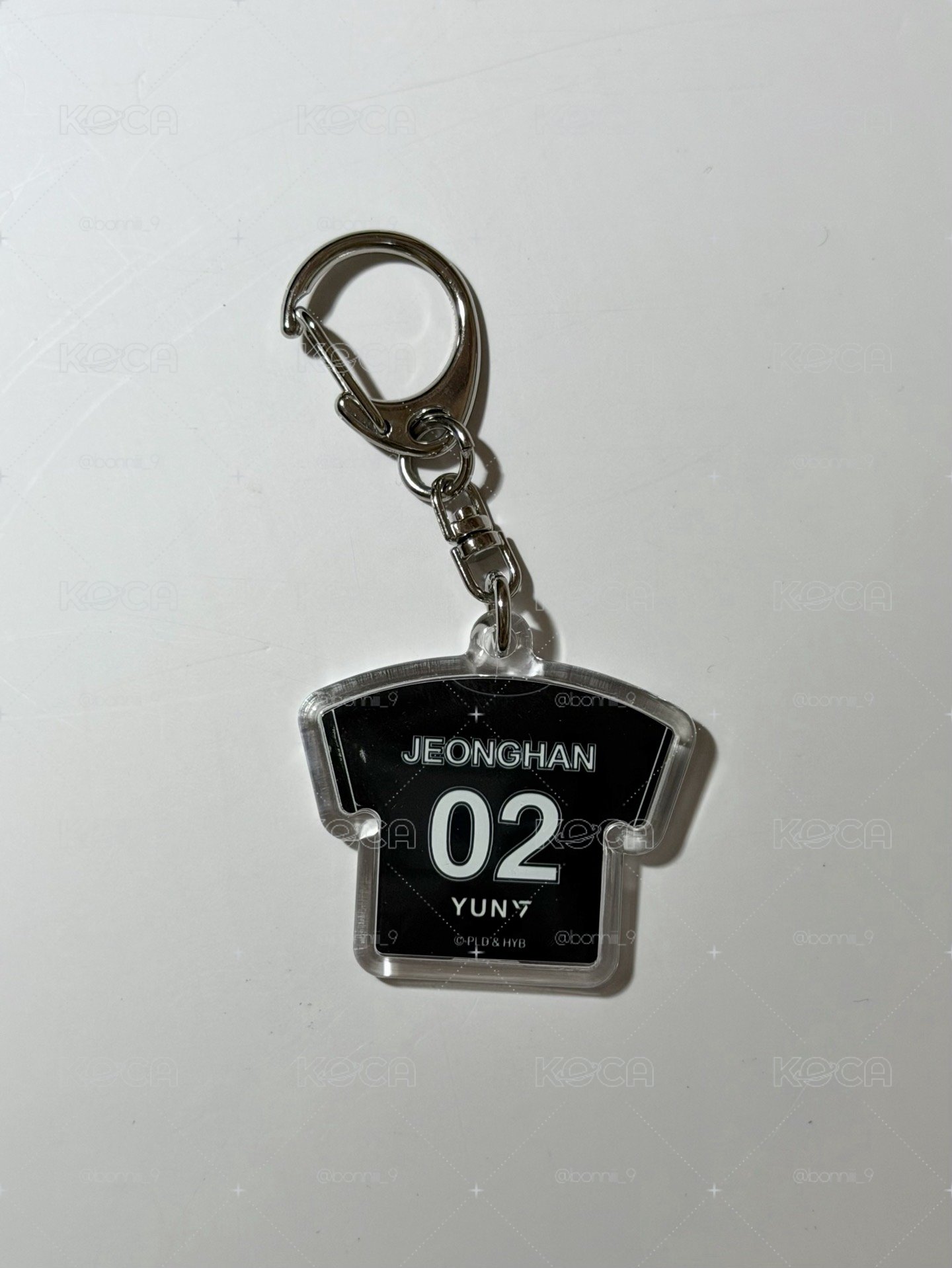 seventeen RIGHT HERE japan 球衣壓克力吊飾