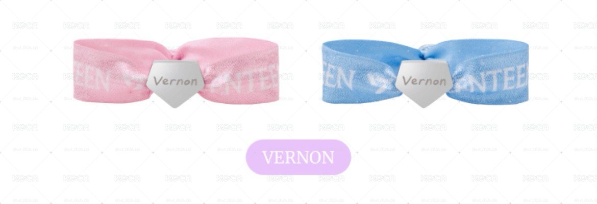 SEVENTEEN 2026日本FM <YAKUSOKU> 緞帶手環 確認款-V8 Vernon、The 8