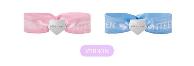 SEVENTEEN 2026日本FM <YAKUSOKU> 緞帶手環 確認款-V8 Vernon、The 8