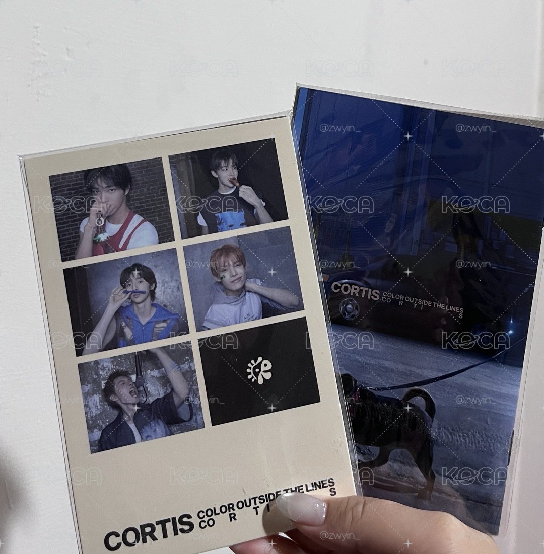 CORTIS迷一電子專空專未掃 兩版一起出