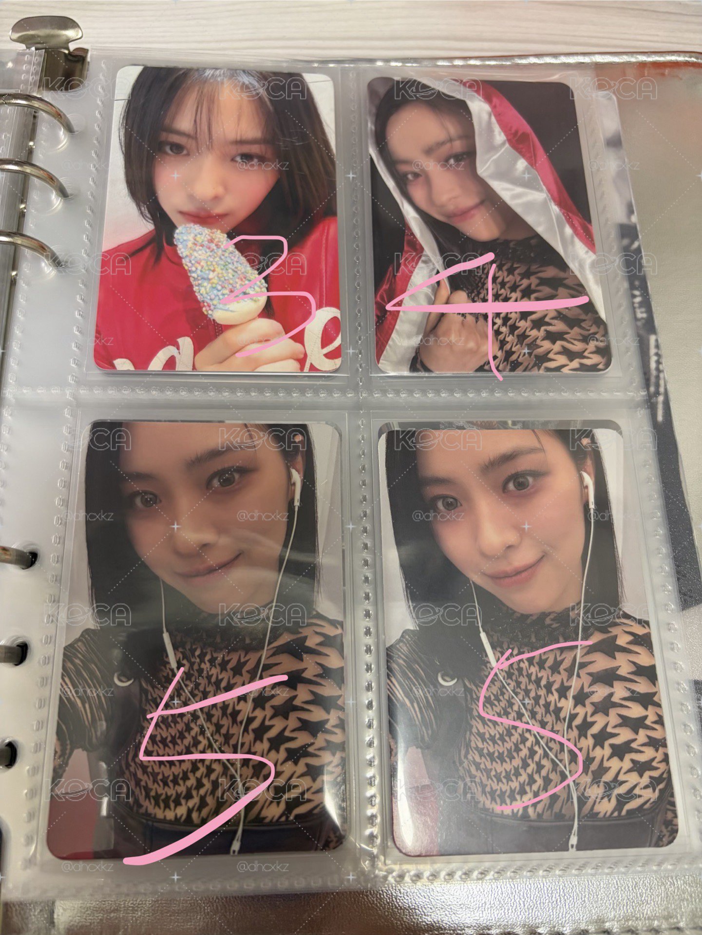 留眞ryujin 小卡