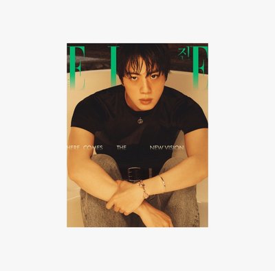 BTS JIN ELLE雜誌 全新預購 不需二補