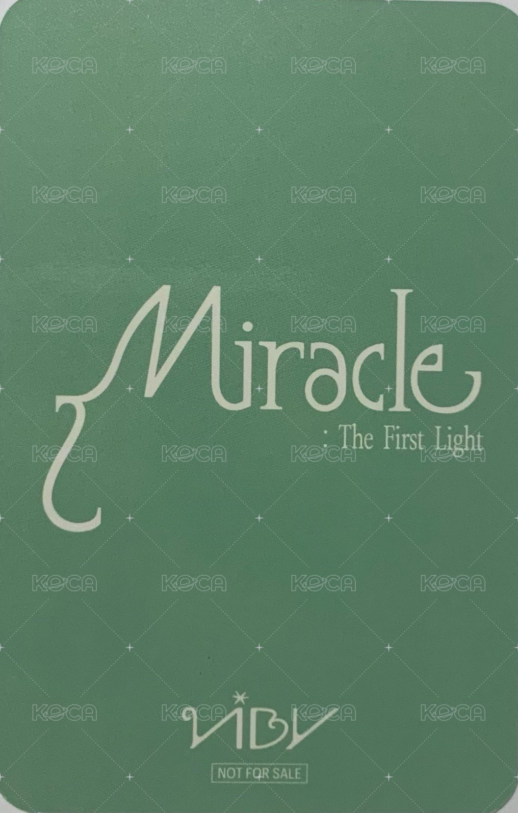 Miracle : The First Light 其他通路 特典卡  背面