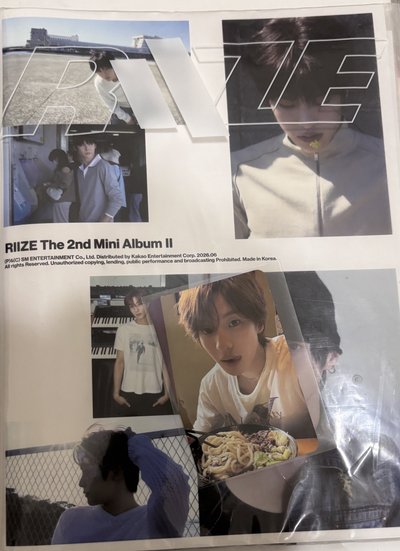 RIIZE mini II photobook B版 Anton全專