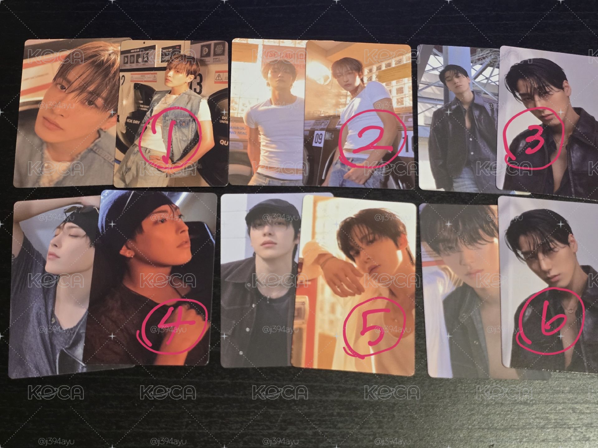 ATEEZ GH3 POCA QRcode image card