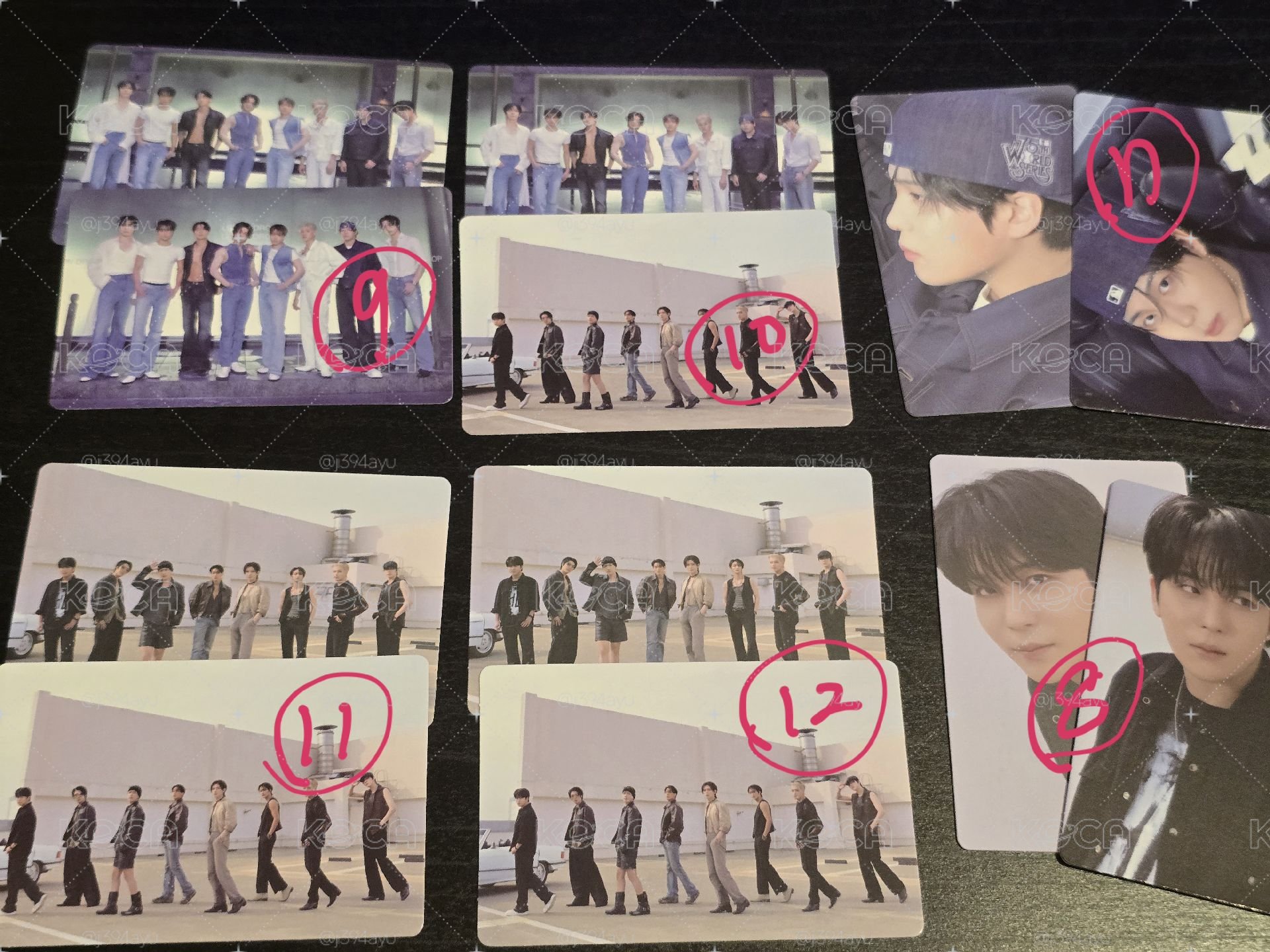 ATEEZ GH3 POCA QRcode image card