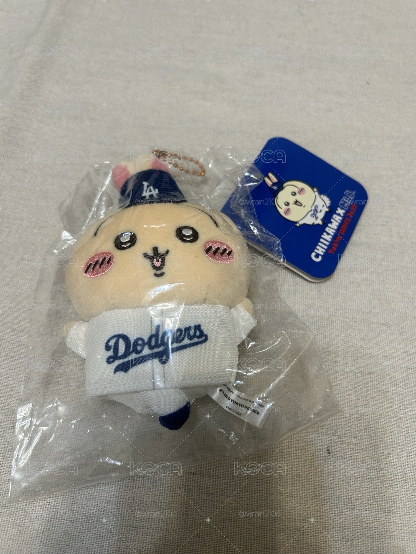 吉伊卡哇x MLB 道奇隊兔兔