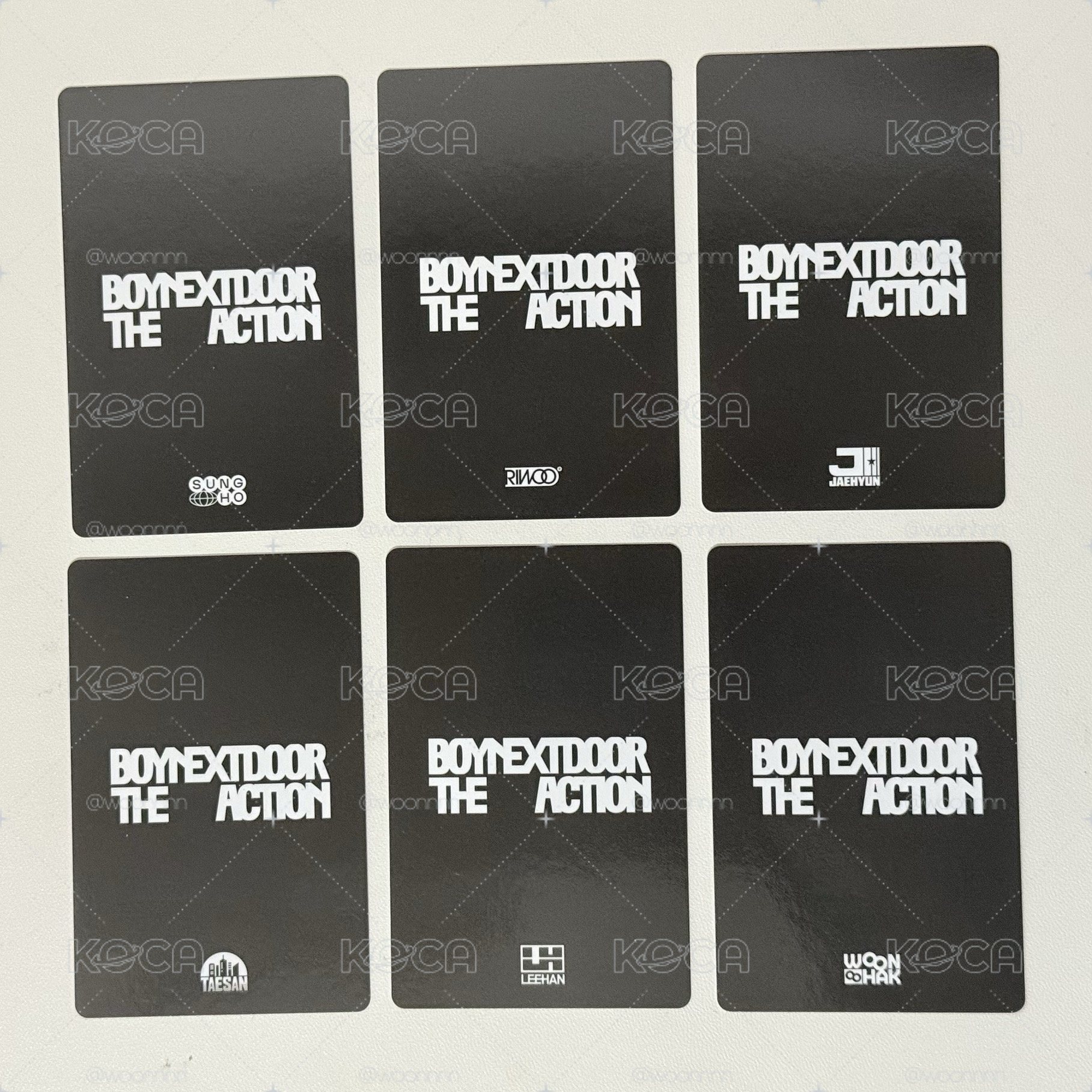 BND《The Action》周邊外套卡