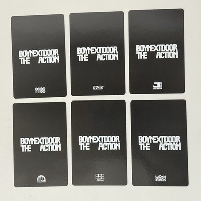 BND《The Action》周邊外套卡