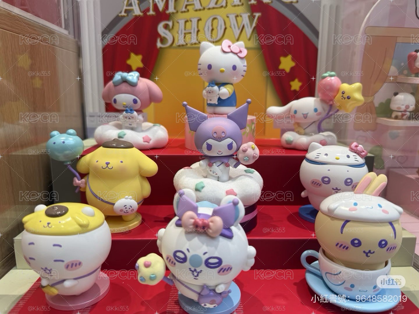 Miniso 名創 吉伊卡哇x三麗鷗盲盒拆售 小桃 庫洛米 吉伊 布丁狗￼