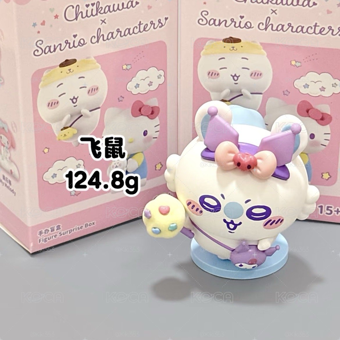 Miniso 名創 吉伊卡哇x三麗鷗盲盒拆售 小桃 庫洛米 吉伊 布丁狗￼