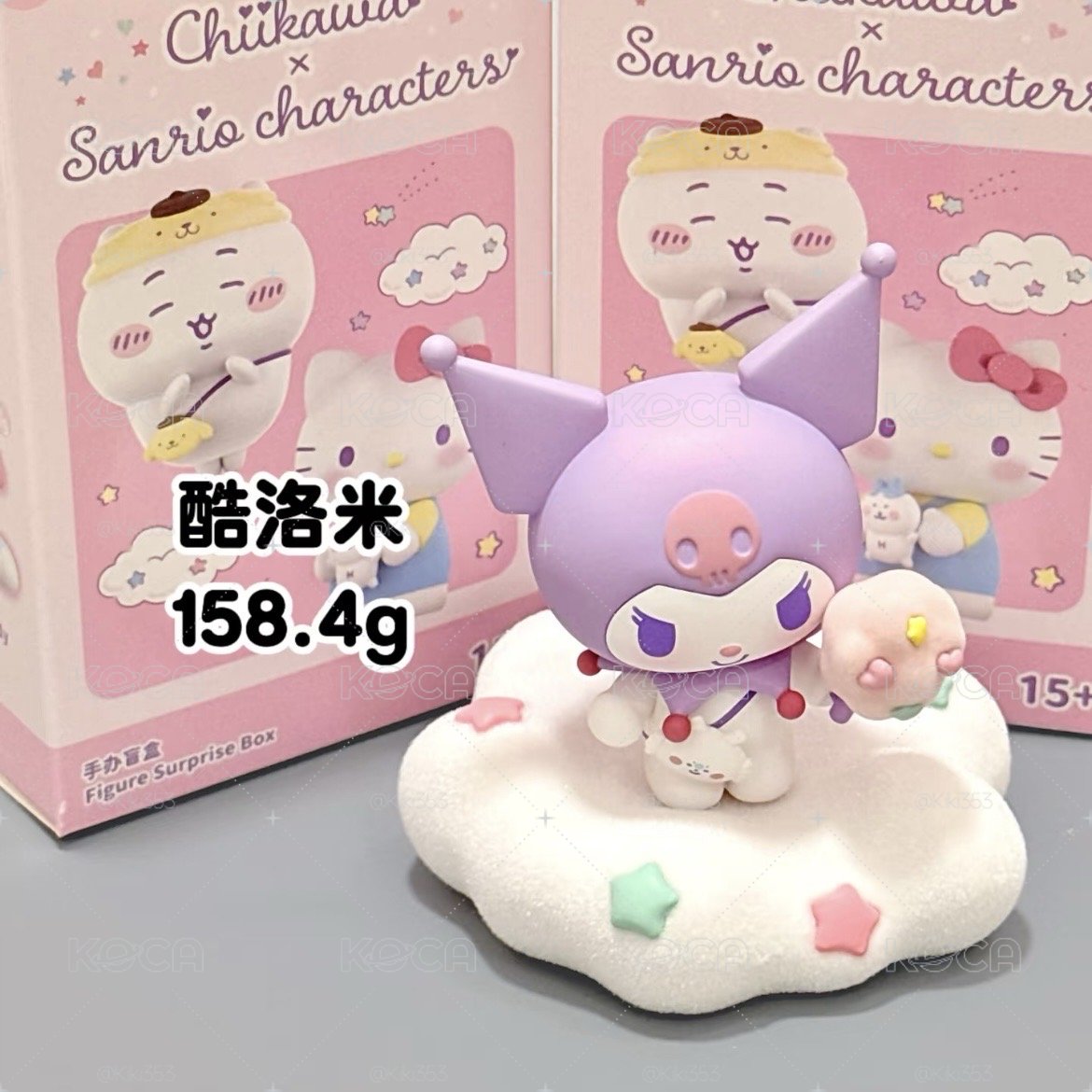 Miniso 名創 吉伊卡哇x三麗鷗盲盒拆售 小桃 庫洛米 吉伊 布丁狗￼
