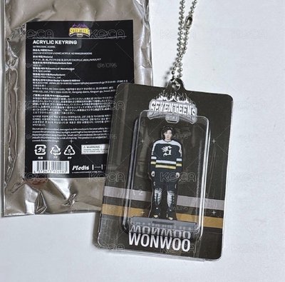 生日禮盒ver.1 圓佑 全新未拆封 wonwoo holiday壓克力吊飾